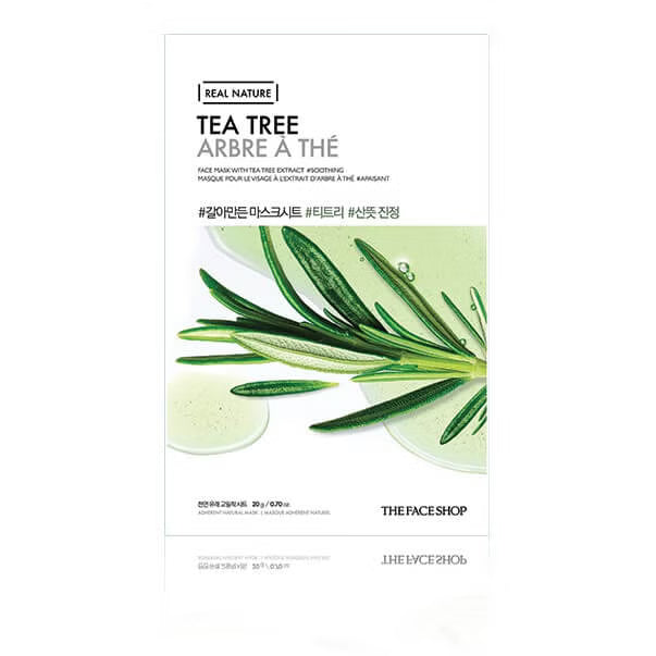 THE FACE SHOP - Real Nature Face Tea Tree Mask
