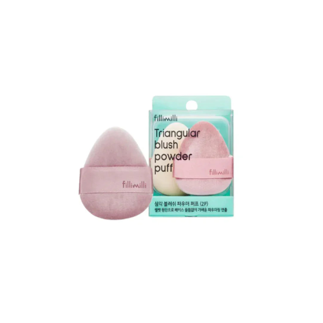 fillimilli - Triangular Blush Power Puff Set