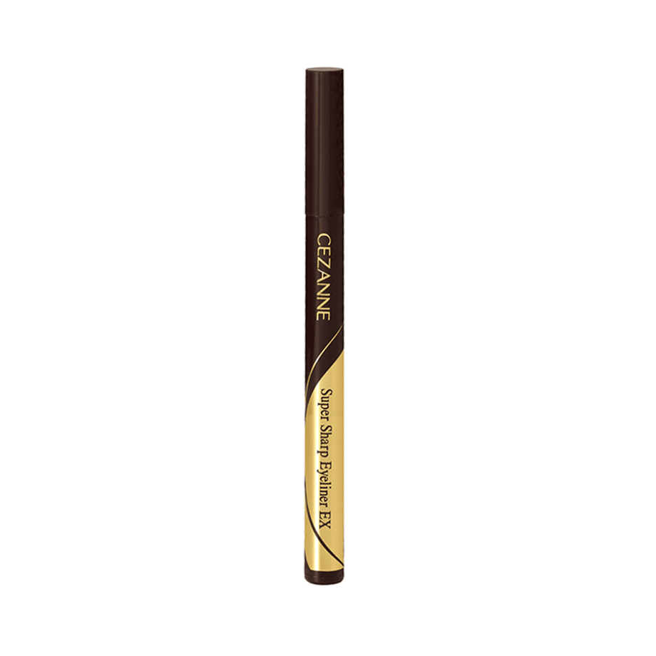 CEZANNE - Super Sharp Eyeliner EX 00 Black Brown