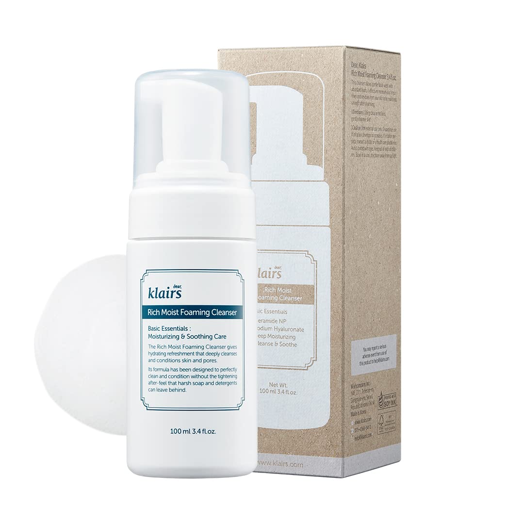 Dear Klairs Rich Moist Foaming Cleanser