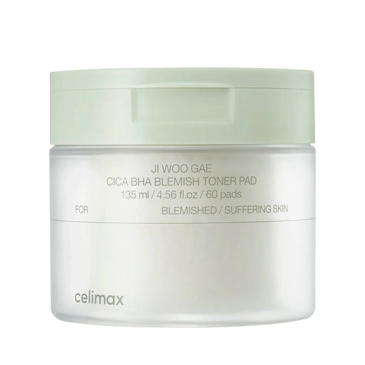 Celimax - Ji Woo Gae Cica BHA Blemish Toner Pad