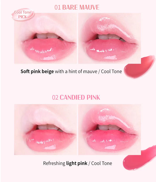 MacQueen Dewy Water Glow Lip Tint Color