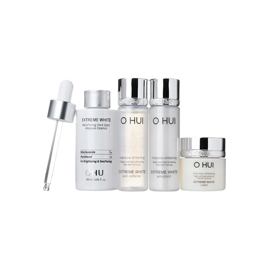 O HUI - Extreme White Melatoning Dark Spot Ampoule Essence Set