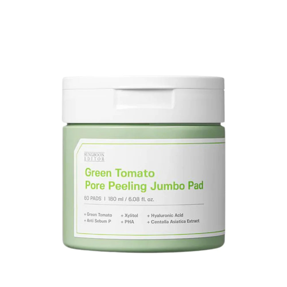 SUNGBOON EDITOR - Green Tomato Pore Peeling Jumbo Pad