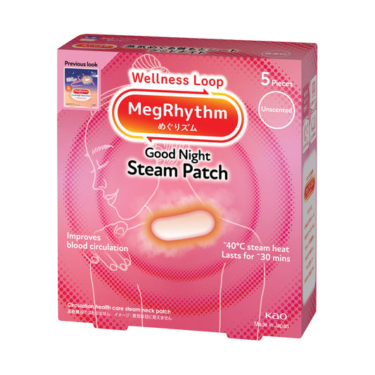 Kao - MegRhythm Steam Thermo Patch For Neck 5stk.