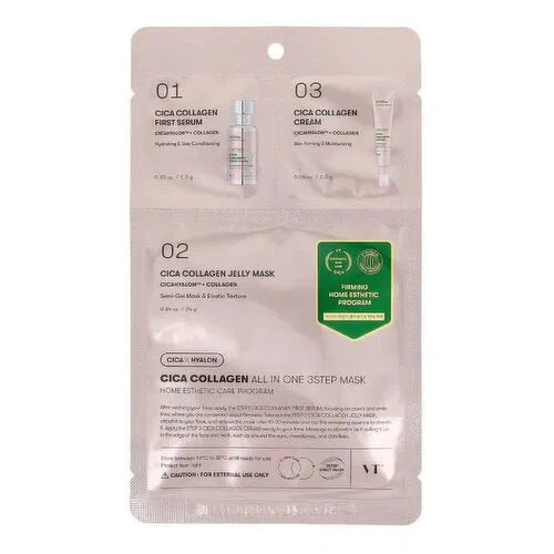 VT - Cica Collagen All In One 3step Mask