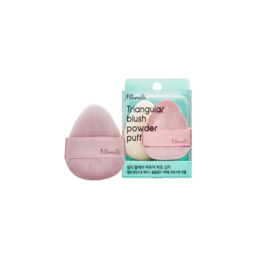 fillimilli - Triangular Blush Power Puff Set
