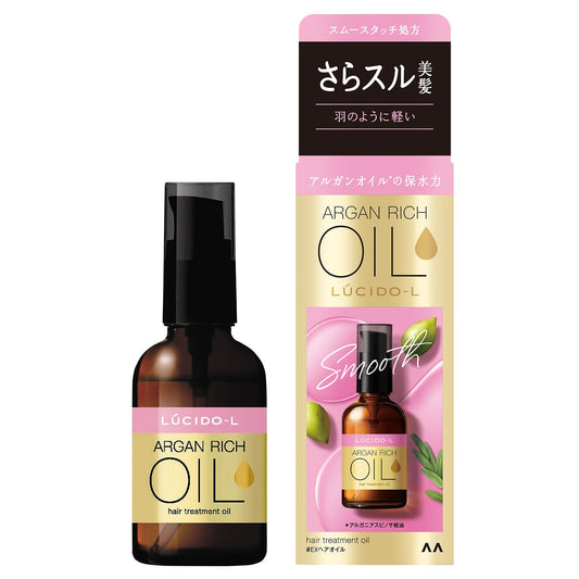 Mandom - Lucido-L Argan Rich Hair Treatment Oil Smooth