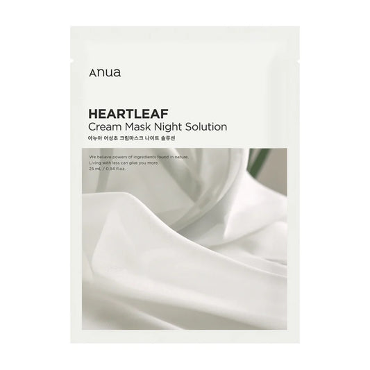 Anua - Heartleaf Cream Mask Night Solution Mask
