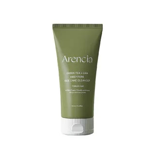 Arencia - Green Tea + LHA Deep Pore Rice Cake Cleanser