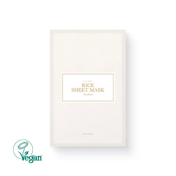 I'm from - Rice Sheet Mask