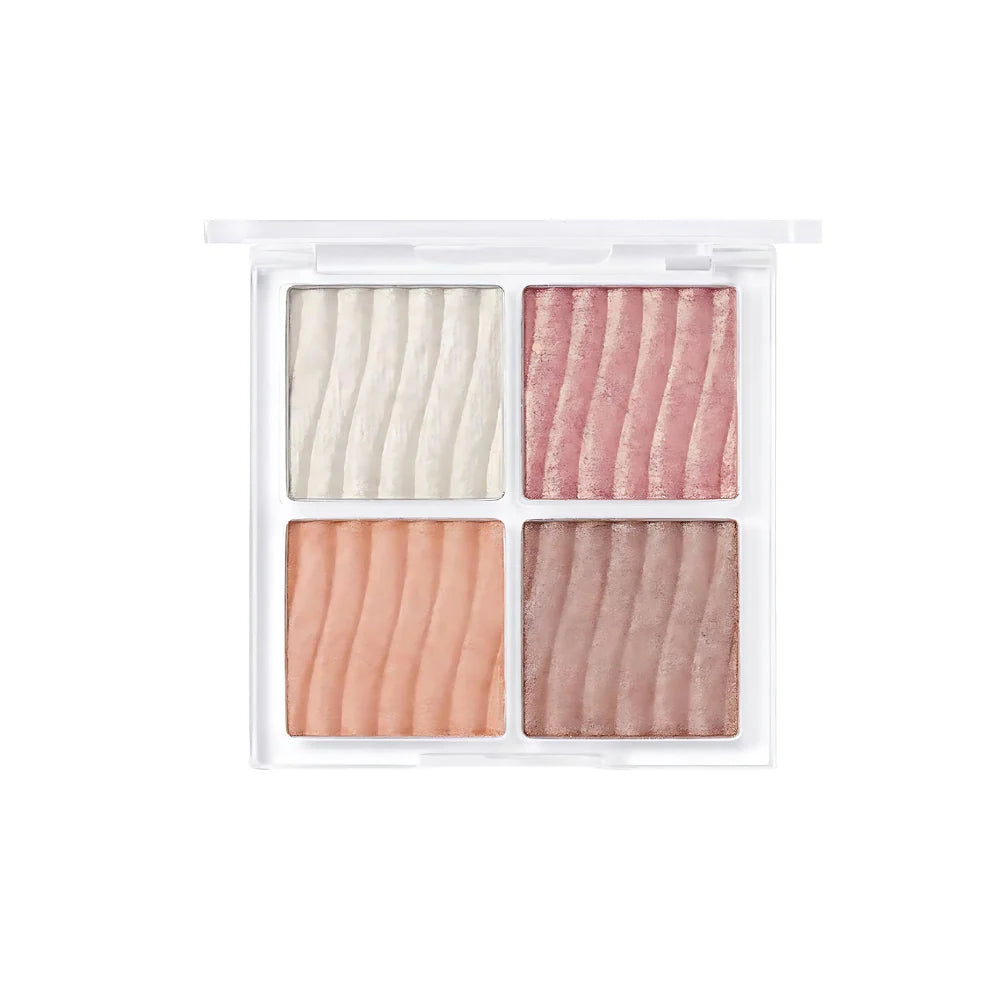 WAKEMAKE - Glow Contouring Highlighter Palette