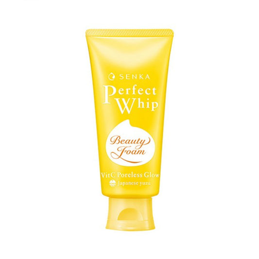 Shiseido - Senka Perfect Whip Yuzu Vit C Poreless Glow Face Wash